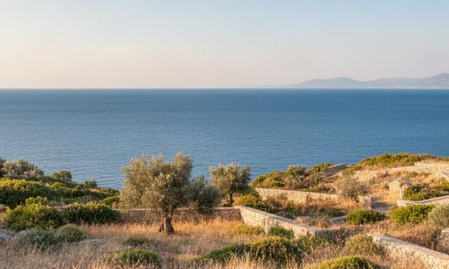 Terreno edificabile di quattromila metri quadrati con vista aperta sul mare ionico